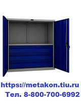 Шкаф инструментальный металлический ТС 1095-001030 