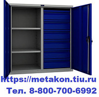Металлический шкаф инструментальный ТС 1095-100206 